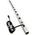 Wiremold Wiremold CabinetMATE Power Strip, 10 Outlets, 20A, 6' Cord 4810ULBC20R*
